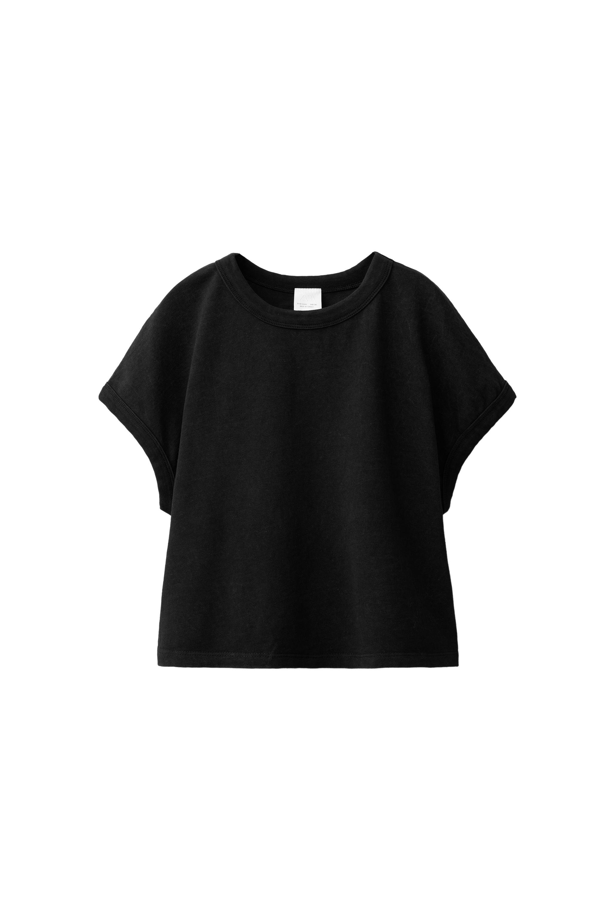 WASHED EFFECT T-SHIRT AND BALLOON PANTS SET